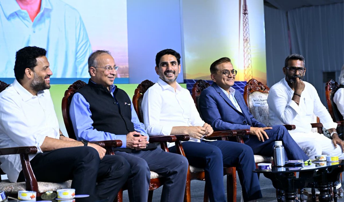 ncbn's tweet photo. #TATAPowersAP 
Andhra Pradesh’s clean energy transformation is gathering remarkable momentum.

I am delighted that Tata Power Renewables has commenced work on its ₹5,750 crore, 800 MW hybrid renewable energy project across Kurnool and Anantapur. With 400 MW of solar power and 400 MW of wind power, the project will generate employment for around 4,000 people and significantly strengthen India’s clean energy transition.

I am equally pleased that the wind turbines for this project will be supplied by Suzlon from its manufacturing facility in Andhra Pradesh - a remarkable example of our vision to build not just renewable energy capacity, but a complete clean energy manufacturing ecosystem within the state.

Our Integrated Clean Energy Policy is attracting India’s finest companies to Andhra Pradesh. Together, we are creating jobs, strengthening manufacturing, and building a greener, more prosperous future for our state and the nation.
#RayalaseemaRising
#ChooseSpeedChooseAP  

@Tatapower @Suzlon