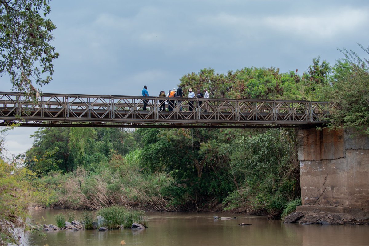 TEMBO_AFRICA's tweet photo. Strengthening Kenya's Flood Early Warning System - One Site at a Time
Under the TEMBO Africa Project, KenGen, the Kenya Meteorological Service Authority (KMSA), and TAHMO have completed a joint site survey across the Seven Forks Cascade (Kenya's principal hydropower system), https://t.co/7QIDOXxX18