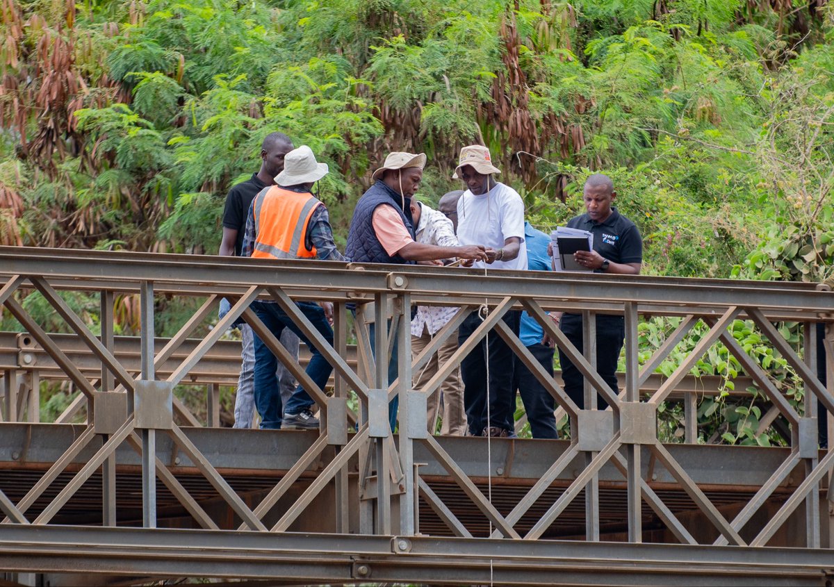 TEMBO_AFRICA's tweet photo. Strengthening Kenya's Flood Early Warning System - One Site at a Time
Under the TEMBO Africa Project, KenGen, the Kenya Meteorological Service Authority (KMSA), and TAHMO have completed a joint site survey across the Seven Forks Cascade (Kenya's principal hydropower system), https://t.co/7QIDOXxX18