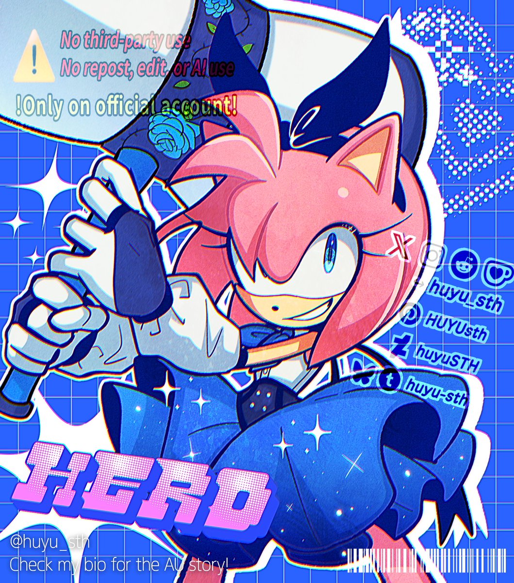 huyu_sth's tweet photo. 간만에 풀채색이다💙
#sonicau #amyrose https://t.co/q8iMLKCLnU