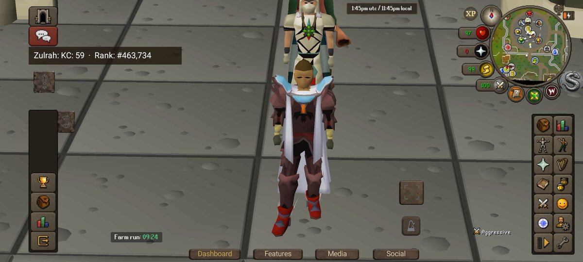 ScryOSRS's tweet photo. !Commands, Metronome, Timers, all displayed on screen with no interaction with the game.

A #Runelite inspired overlay app for #OSRSMobile

#Scryosrs https://t.co/7dbsmJiM62