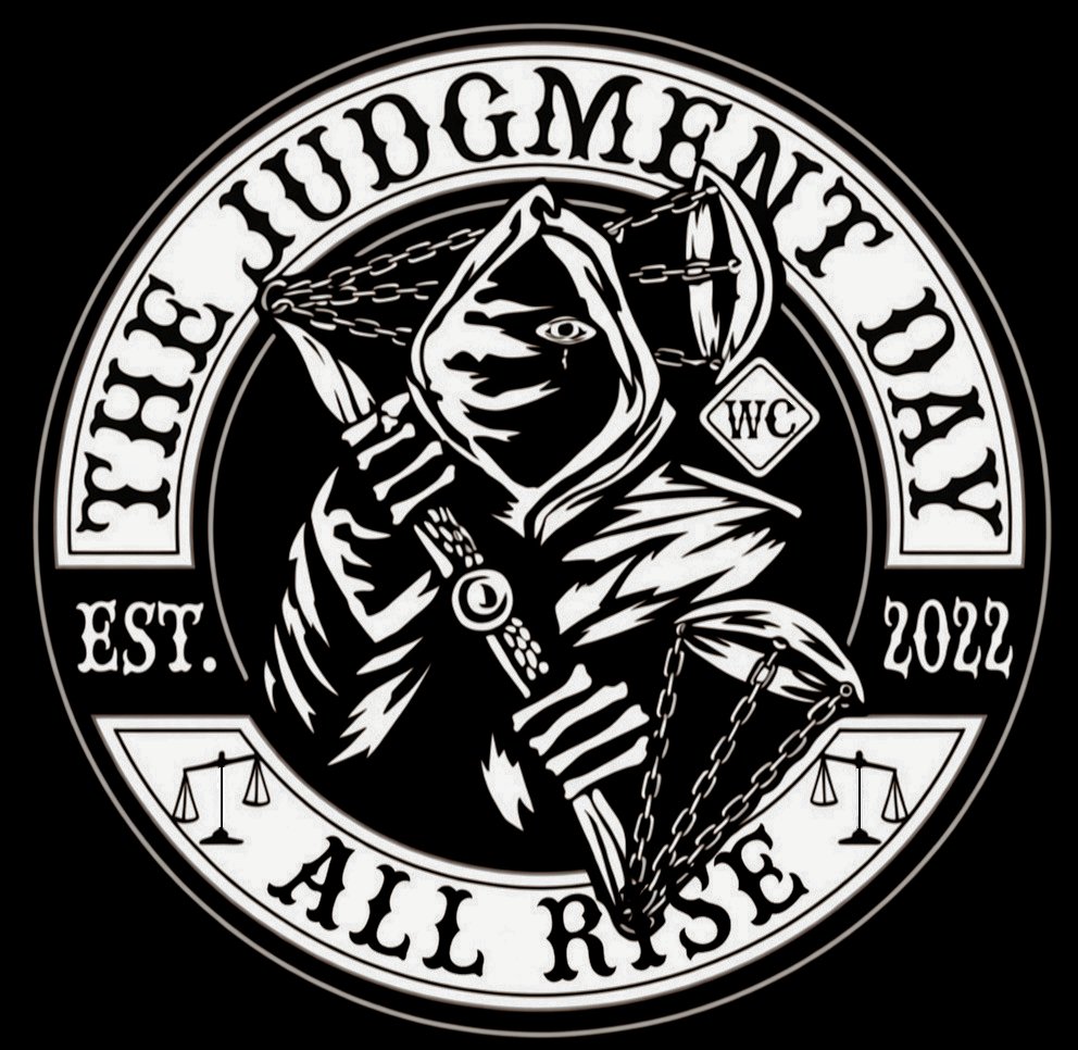 thejudgmentdayy's tweet photo. ⚖️🖤all rise for the judgment day ⚖️🤍#thejudgmentday #allriseforthejudgmentday #wweraw https://t.co/asY5bYOAav