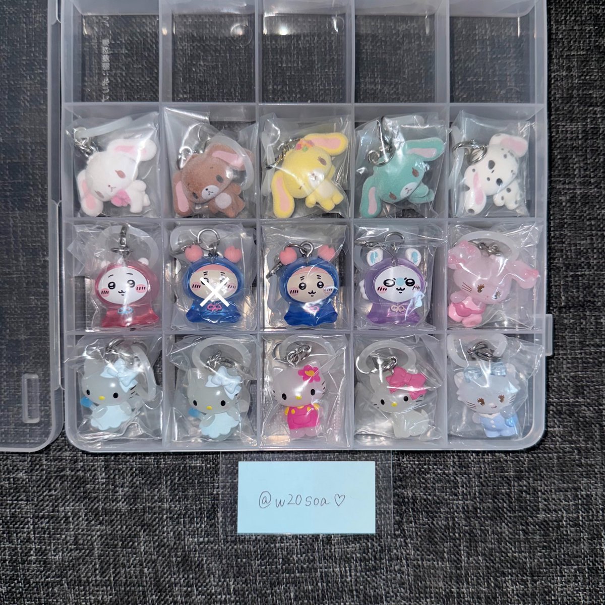 w20soa's tweet photo. ちいかわ 人魚の島のひみつ 入場特典 入場者特典 チャームミニフィギュア めじるしアクセサリー 映画 うさぎ ハチワレ 古本屋 ラッコ くりまんじゅう シーサー

譲 ➡️ 画像 1枚目

求 ➡️ ハチワレ 五条悟 その他めじるし

札幌手渡し,郵送◎
物によりn(当方):1◎
お気軽にリプdmにてお声掛け下さい🙇🏻‍♀️ https://t.co/56r2SBXLkP