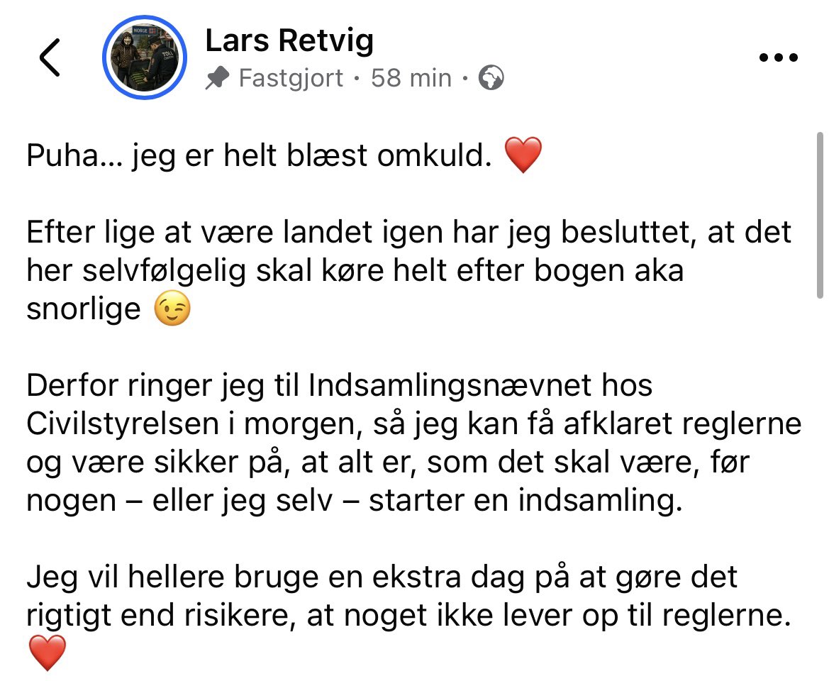 LRetvig's tweet photo. Tak 🙏❤️ https://t.co/7DmzifPg51