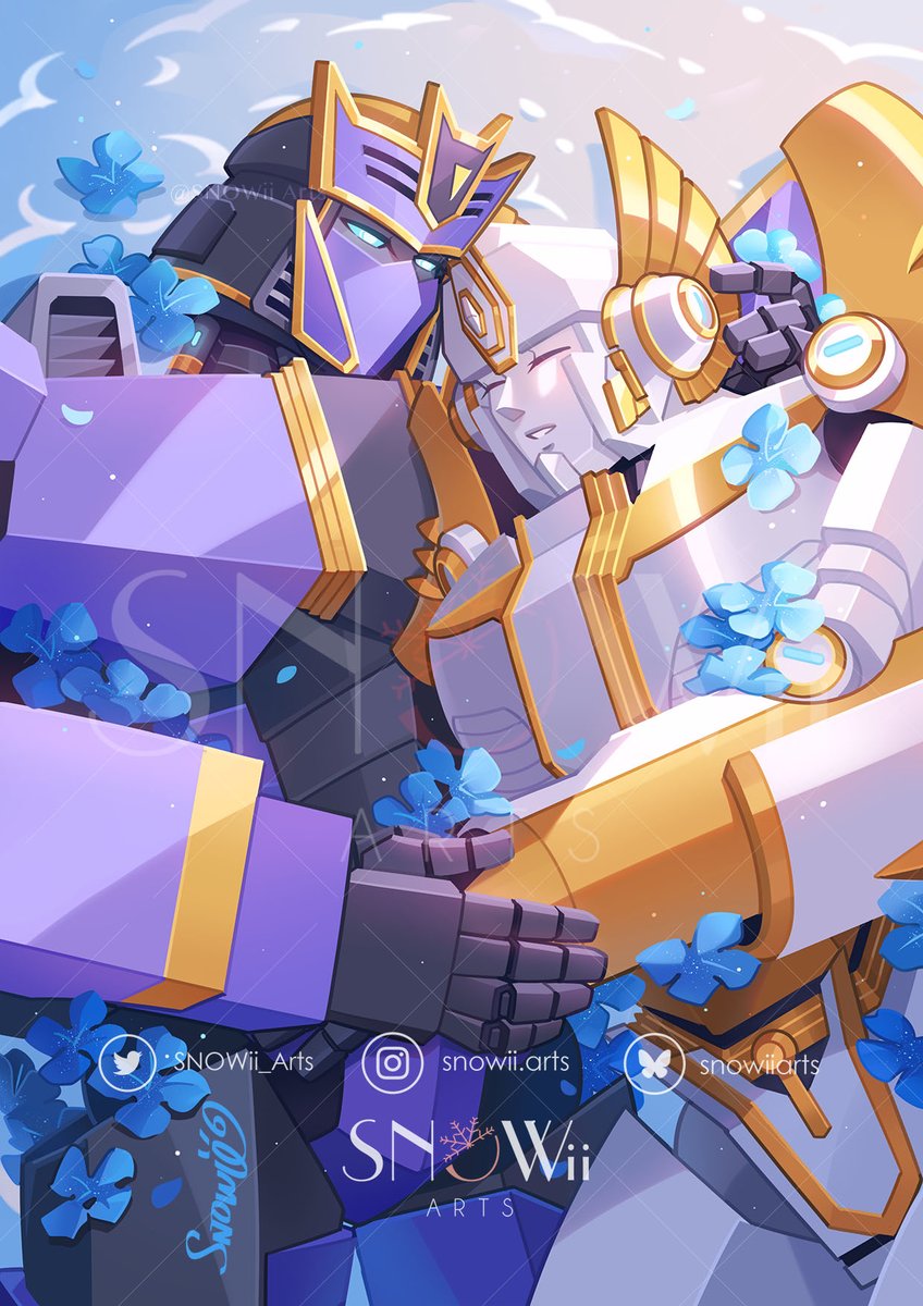 SNOWii_Arts's tweet photo. Noblespark|Forever
I finally have time to draw them again!! They always have a special spot in my heart!💜🤍💜🤍

I'm thinking about doing a new project about them in the future! Would you be interested?👀✨
-
#transformers #noblespark https://t.co/cWrA5qqFaV