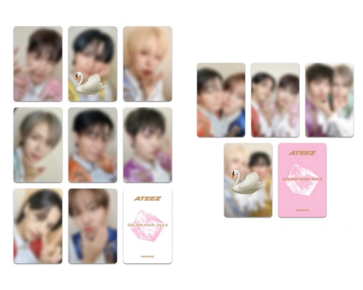 Star_atz_'s tweet photo. 📍 ATEEZ共同購入
makestar cuteez ver.

【譲】
👤　🐿️🐶👑⛰️🐥🦊🐻
👥　🐿️🦊/👑🐥/⛰️🐻

【求】画像をご確認下さい

🦢アルバム+特典トレカ
🦢国内送料別
🦢makestarにて発注済
🦢ケミトレカのみは🙅
🦢ソロ×2+ケミの方、まとめての方優先

お気軽にお声がけください🫧 https://t.co/e5yNXrNY9Y