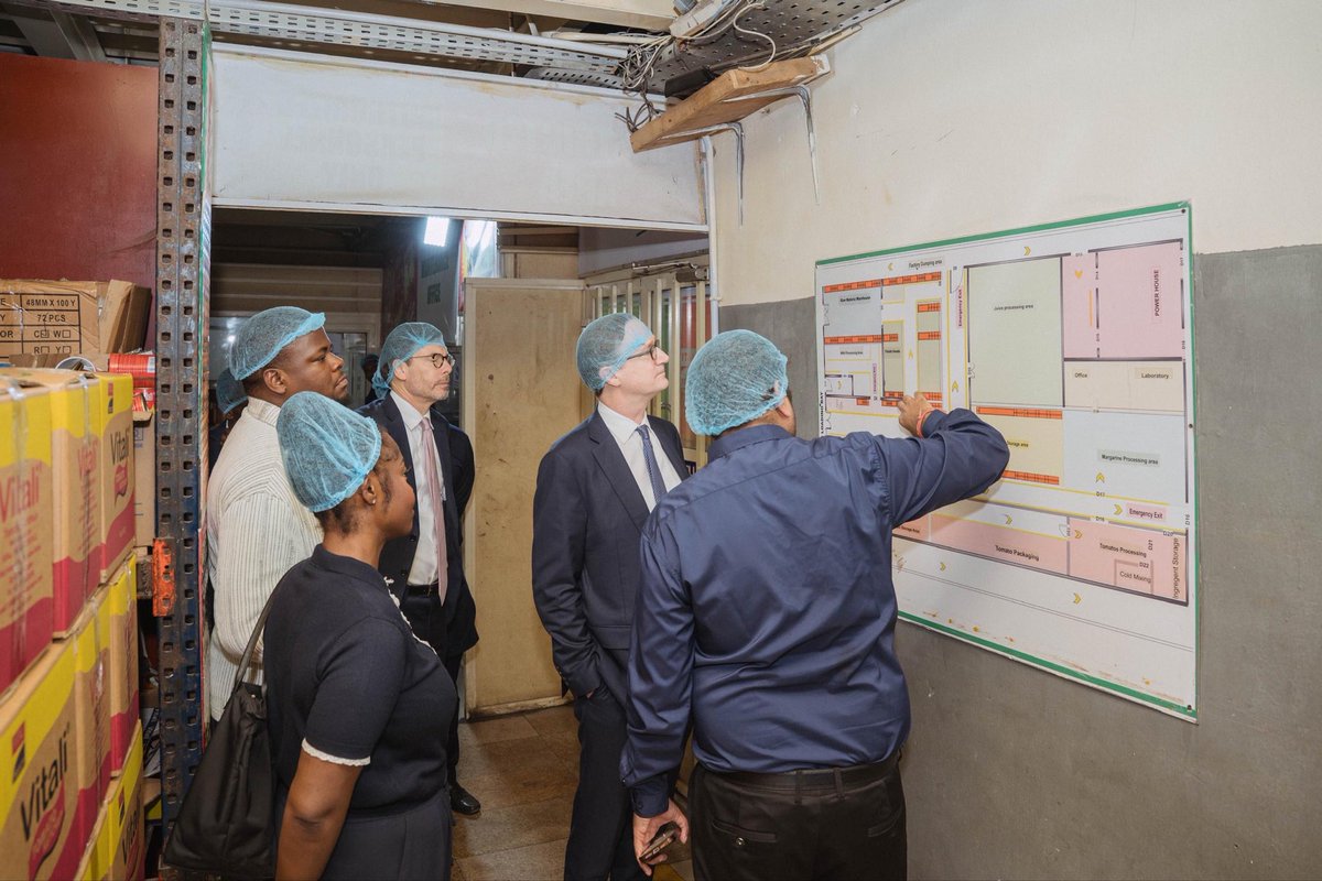 RMontgomeryUK's tweet photo. During my visit to Lagos, I witnessed first-hand the innovation in Nigeria's manufacturing sector at @vitalplc 

Through Manufacturing Africa, the 🇬🇧 carries on mobilising investment, strengthening value chains, and supporting sustainable economic growth in 🇳🇬

#UKNGPartnership https://t.co/HGurvNyrlF
