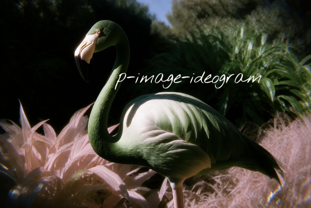 P-Image-Ideogram from @PrunaAI is here.  

Built in partner with @ideogram_ai for high-quality styli...