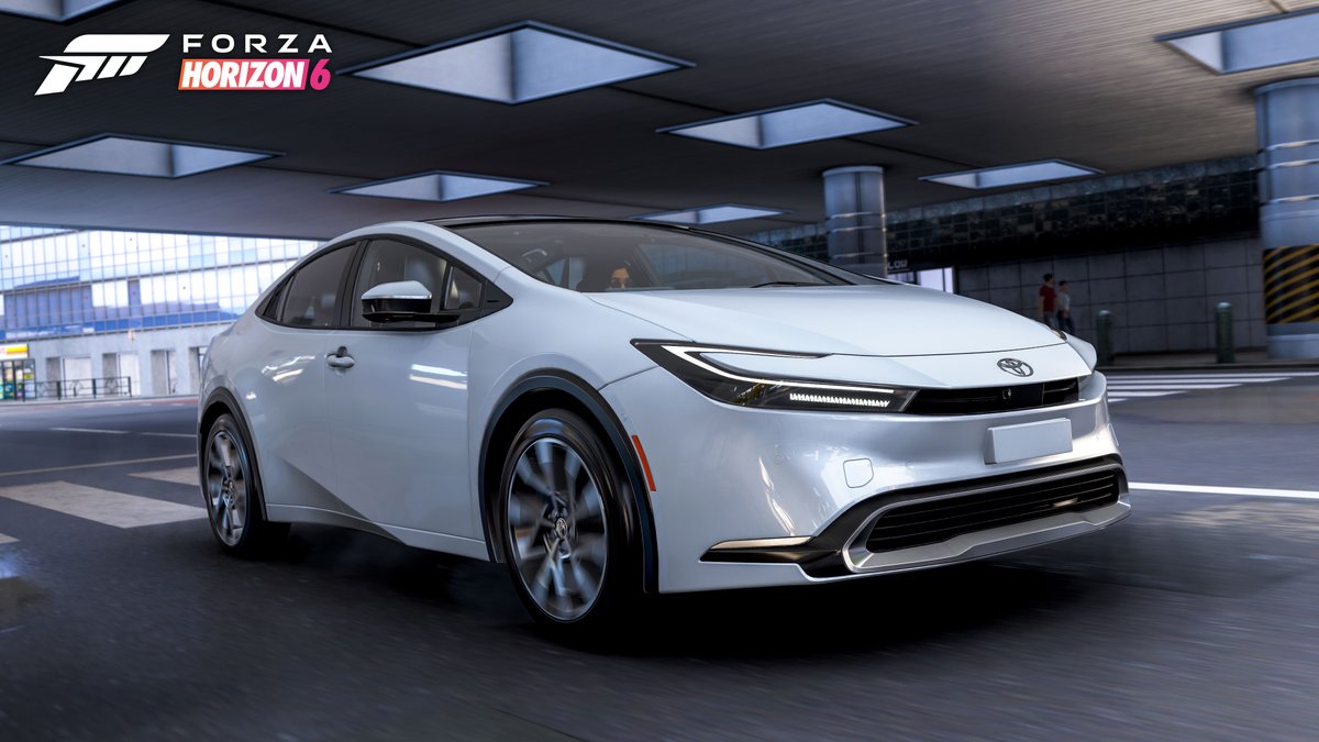 ForzaHorizon's tweet photo. Style meets speed. Get the 2024 Toyota Prius Prime XSE Premium now with Car Pass! https://t.co/XtygQVR72K