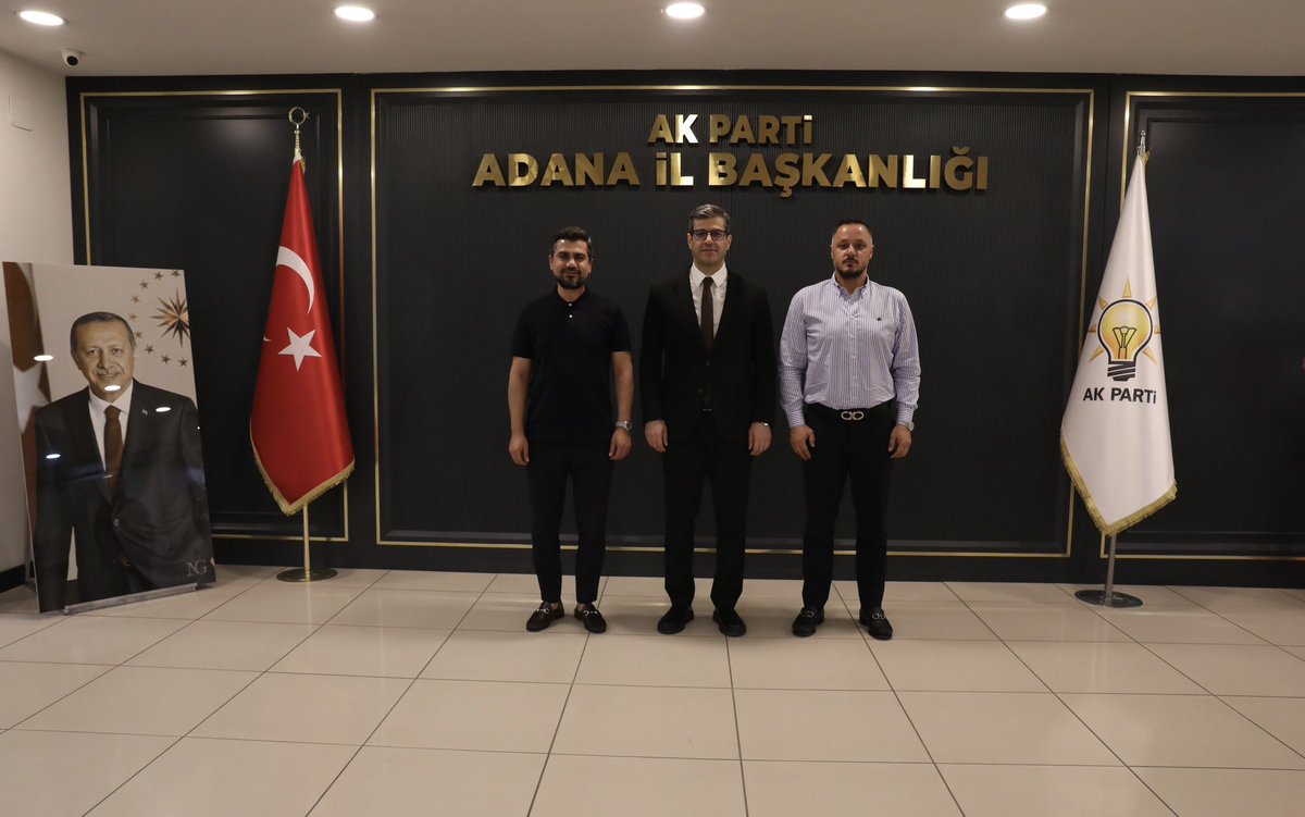 akpartiadanail's tweet photo. Kıymetli iş insanları Sn. Tahir Aytek ve Sn. Menderes Yıldız’a ziyaretleri için teşekkür ediyoruz.

@omerrcelik @abuyukgumus @yahyacelik_ @ozmehmetemin @avmustafaozkan
@KaramikSunay
@abdullahdogru01 @farukaytek https://t.co/joU1ZLvpiP