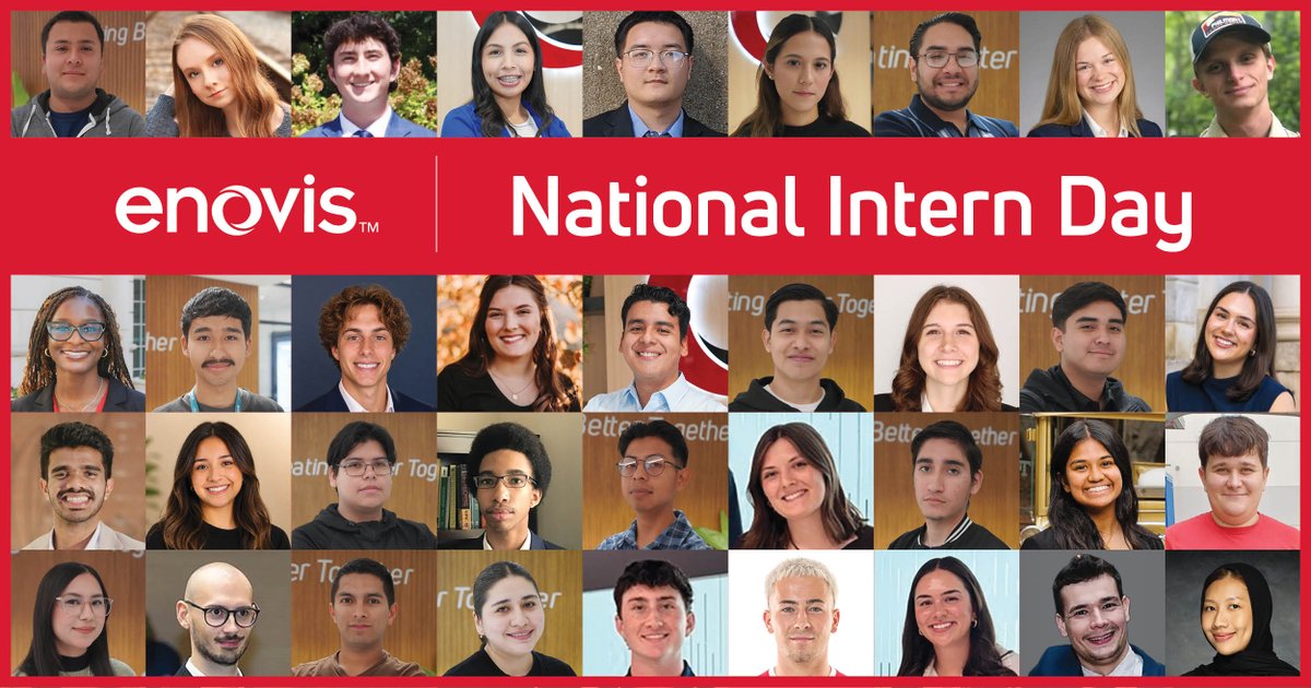 enovismedtech's tweet photo. This summer, 34 incredible interns joined #Enovis across our global sites, bringing fresh ideas, new perspectives, and a shared passion for helping advance the future of #MedTech. 🤝
 
From engineering, research and development, and regulatory affairs to marketing, sales operations, supply chain planning, manufacturing, and product documentation, they've made meaningful contributions across our business while learning and gaining hands-on experience that will help shape the future of #healthcare.
 
Join us in celebrating the next generation of innovators. 👏 

#CreatingBetterTogether #InternDay #WeAreEnovis #Innovation #FutureTalent
