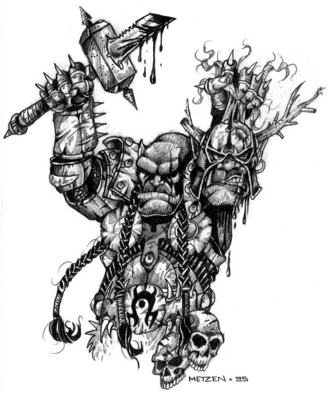 DannyBrazes's tweet photo. @Grummz The guy that drew this wishes they didn’t call it “Warcraft”? Really? https://t.co/pKhJtcYnCM