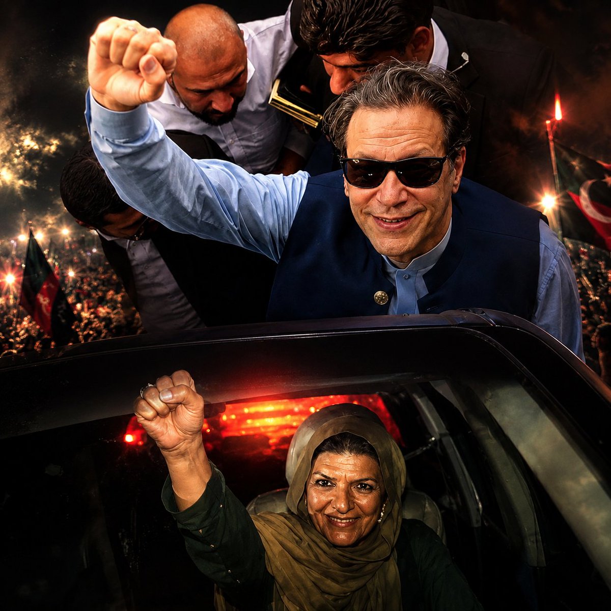 KaliwalYam's tweet photo. ٹرینڈ الرٹ 🚨

انصافینز سب یہ ٹرینڈ #زنجیریں_توڑو_خان_کو_چھوڑو شروع کریں کیونکہ عمران خان کی رہائی کا واحد حل مزاحمت ہے جس کا آغاز علیمہ خان نے کر دیا ہے۔
پارٹی اور قیادت سے بھی مطالبہ ہے کہ 5 اگست کو فائنل مزاحمتی تحریک کا اعلان کریں https://t.co/MAVdboGQY0