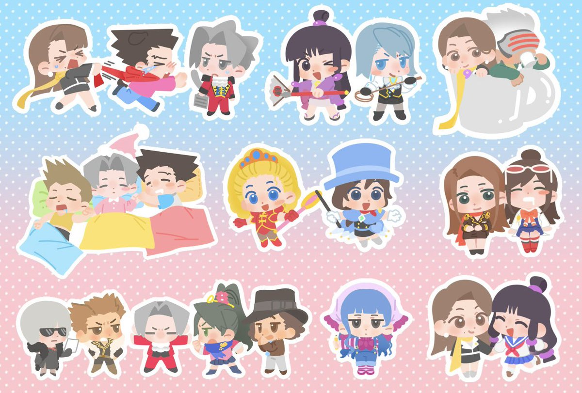 mashu_mianbao's tweet photo. #aceattorney https://t.co/ZRd3z7v1Cg