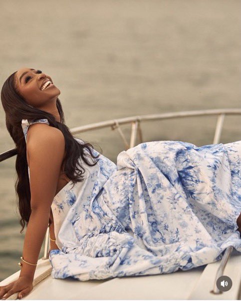 OppongRenelle's tweet photo. I love Sheba’s outfit so much! 😍 I’m a maxi girl every day — give me a beautiful flowy dress and I’m happy!

#Sheba 
#Bbnaija https://t.co/UQ249YEgjY