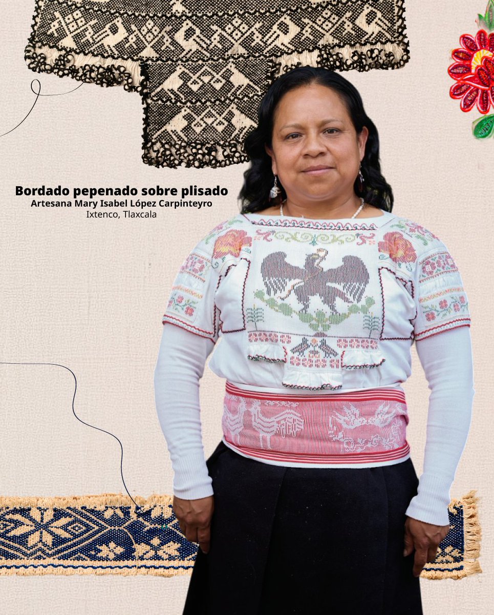 OriginalMexico's tweet photo. #OriginalMéxico #DíaInternacionalDelBordado #Bordado #ArteTextil #TejidoColectivo #TramadeOrigen
@cultura_mx https://t.co/OklveuHL3w