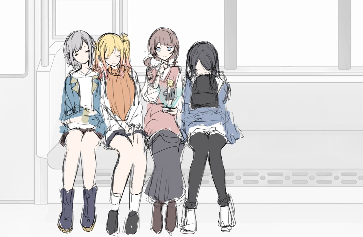 yadokarishome's tweet photo. また完成するかも定かじゃないラフばっか生み出しやがって…… https://t.co/GoinLKp8n8