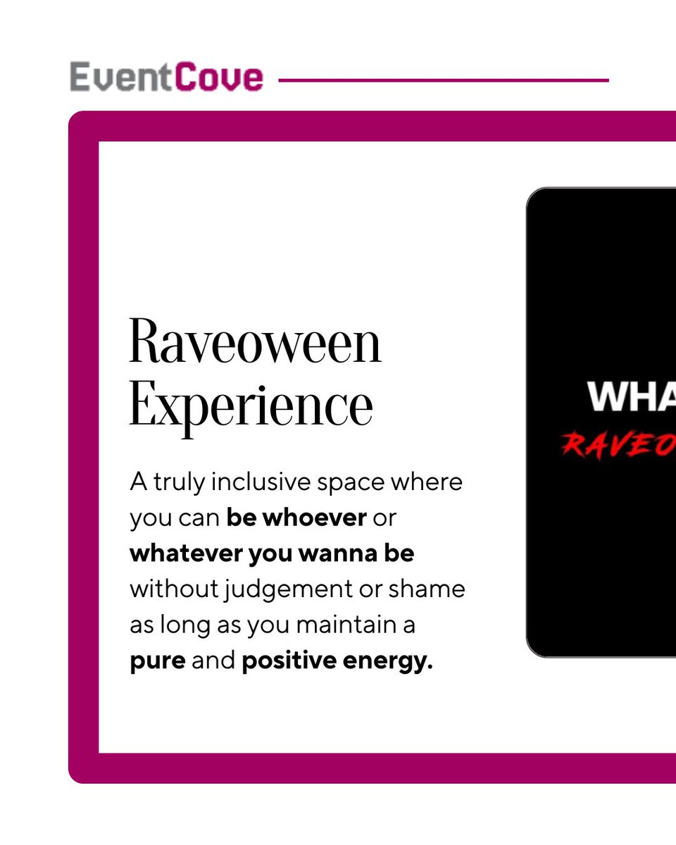 eventcoveafrica's tweet photo. You've never only been one person. Raveoween is where the rest of you show up🎃 

Shoutout to @raveoweenlagos for creating space for people to connect, express, and just enjoy the music.  

Follow @eventcoveafrica  and @raveoweenlagos  for more.  
Flyer credit: @ravebuggs https://t.co/ckXSoLhrGG