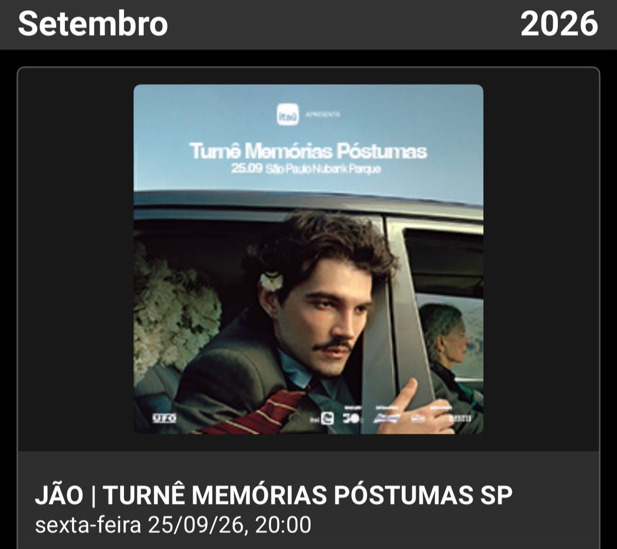 fernssww's tweet photo. Genteeee, tô vendendo meia idoso cadeira inferior, memórias póstumas do Jão 

Peguei para um amigo mas ele conseguiu meia estudante

Faço transferência na eventim e faço ligação, faço tudo pra provar que não é fake news

tags: vendo, ingresso Jão, cadeira inferior, meia idoso https://t.co/5yqFkUmj2M