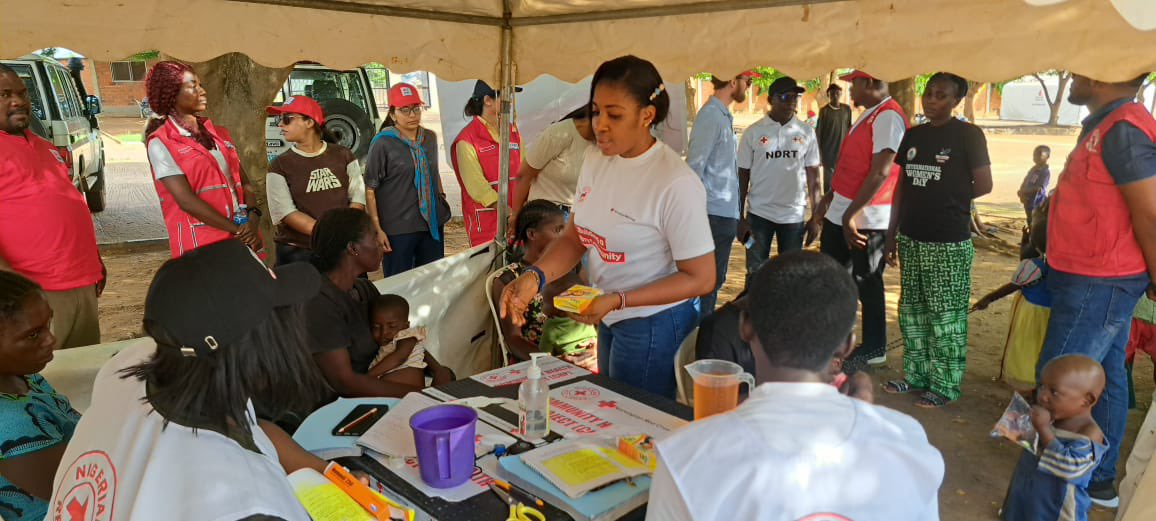 nrcs_ng's tweet photo. 🌍 Our Benue Branch welcomed a high-level delegation from Geneva, highlighting the impact of its Community Health Project at the International Market IDPs Camp in Makurdi, supported by the Norwegian Red Cross.
#NRCS #BenueBranch #NoRC https://t.co/X9nTUI71Cm