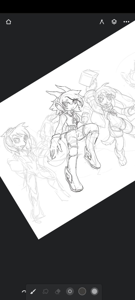 MurenkaK's tweet photo. #wip #freedomplanet2 #freedomplanet #galaxytrail https://t.co/haANGq4m0l