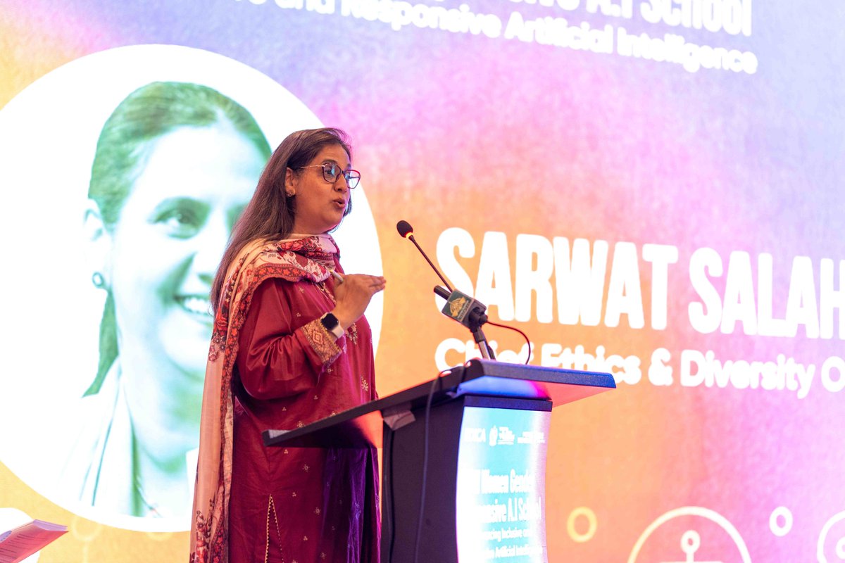 unwomen_pak's tweet photo. Thank you for joining us at the grand launch of the UN Women Gender-Responsive AI School Pakistan! ๐
The launch is just the beginning. Together, we're building an inclusive AI future for Pakistan.
@MoitOfficial @KOICA_PAKISTAN
#GenderResponsiveAI #DigitalPakistan #WomenInAI https://t.co/OjuiqjMNBV