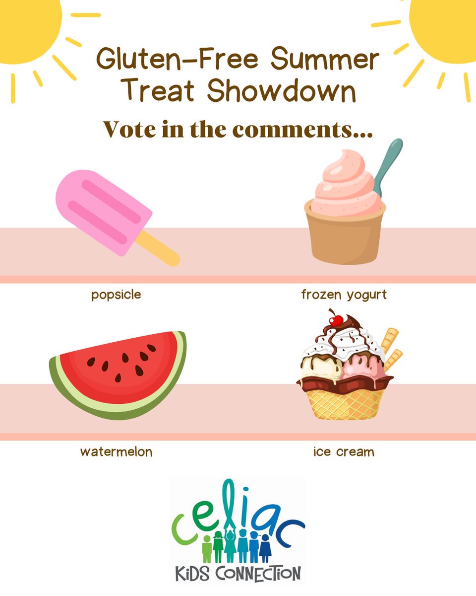 ChildrensCeliac's tweet photo. Join the Conversation – GF Summer Fun! https://t.co/kjoYCu6gAt