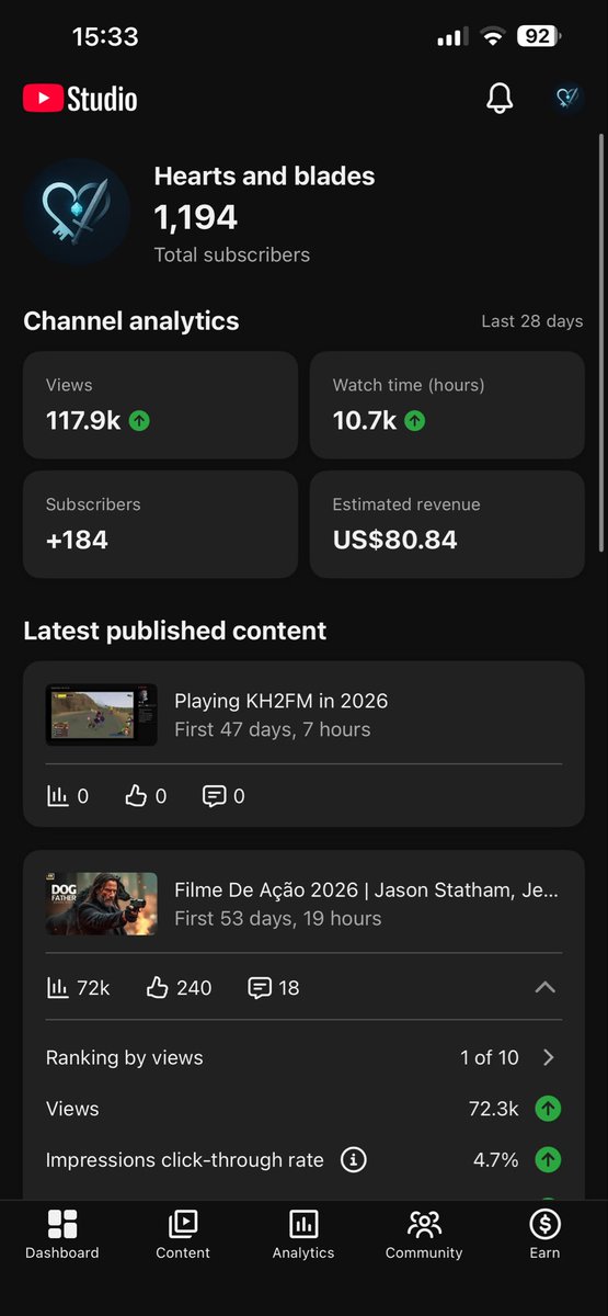 CodewFront_end's tweet photo. YouTube Channel for Sale!
Ready to own a YouTube channel and start growing today? Don’t miss this opportunity.
DM me for details 📩
#x #youtubechannel #buildinpublic #OperaciónTriunfoUSA #LaCasaDeLosFamososMéxico #GranHermanoGeneraciónDorada #sallandık https://t.co/nnZLu8QnV5