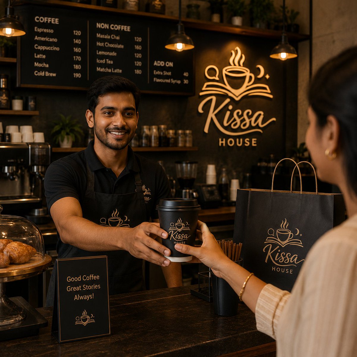 designersstudi4's tweet photo. Good coffee deserves a brand people remember. ☕

We crafted the Kissa House identity across its logo, packaging, signage and café experience, inspired by coffee, conversations and stories.

Designed by Designers Studio.

#LogoDesign #BrandIdentity #DesignersStudio https://t.co/8VdNVnX5HZ