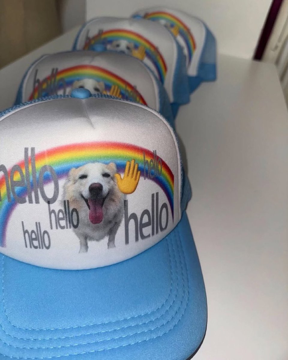 sleeptighting's tweet photo. JAKE IN A LAYLA HAT!!!!!!!!!♡♡♡♡♡♡🦮🧢 https://t.co/CGEMGejykA