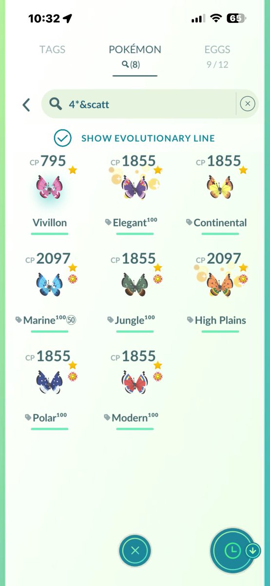 CM_PoGo's tweet photo. HUNDO MEADOW SCATTERBUG 🦋
I’ve been wanting this pattern for so long 😍
#PokemonGoApp #pokemongo #scatterbug https://t.co/rHPA6vMMF5