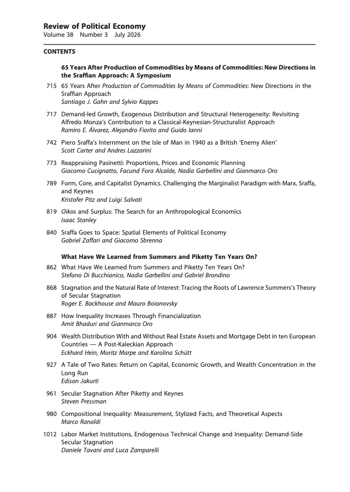 Lprochon's tweet photo. The July issue of @ReviewofPE is now out.  @KappesSylvio @MariaCbgoes @deos_simone 

Please share this tweet.

https://t.co/7XeKNA2pWv https://t.co/jjpxKCYV1C