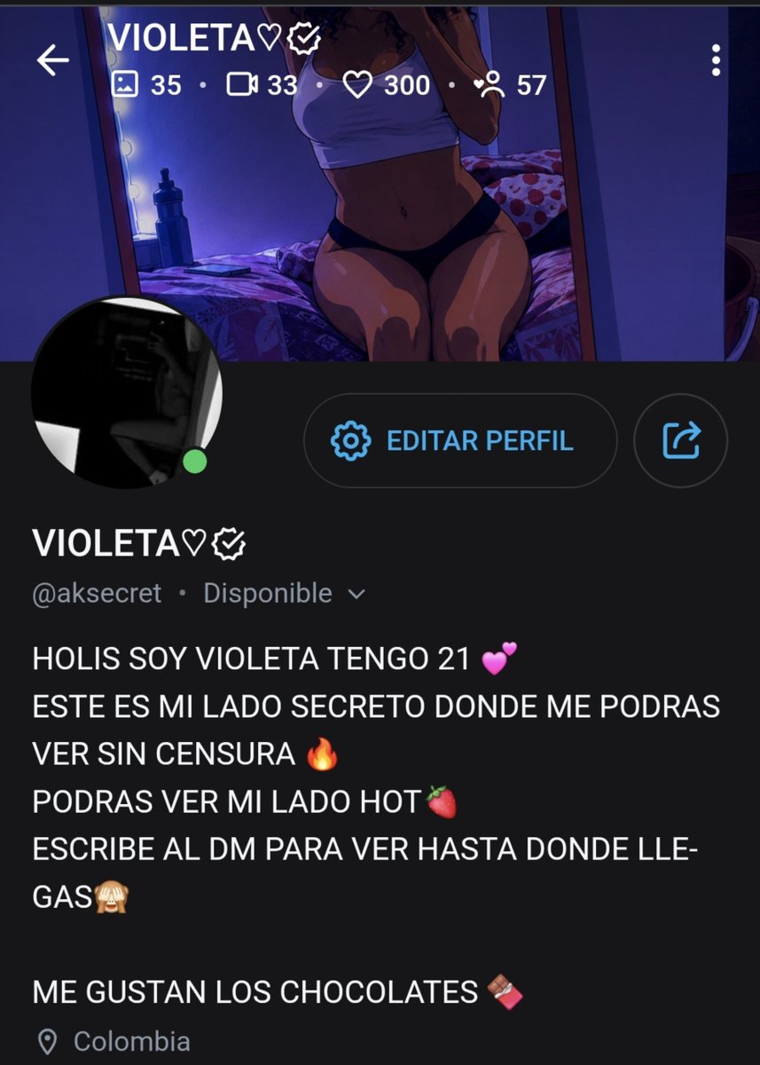 violeta oficial tweet media