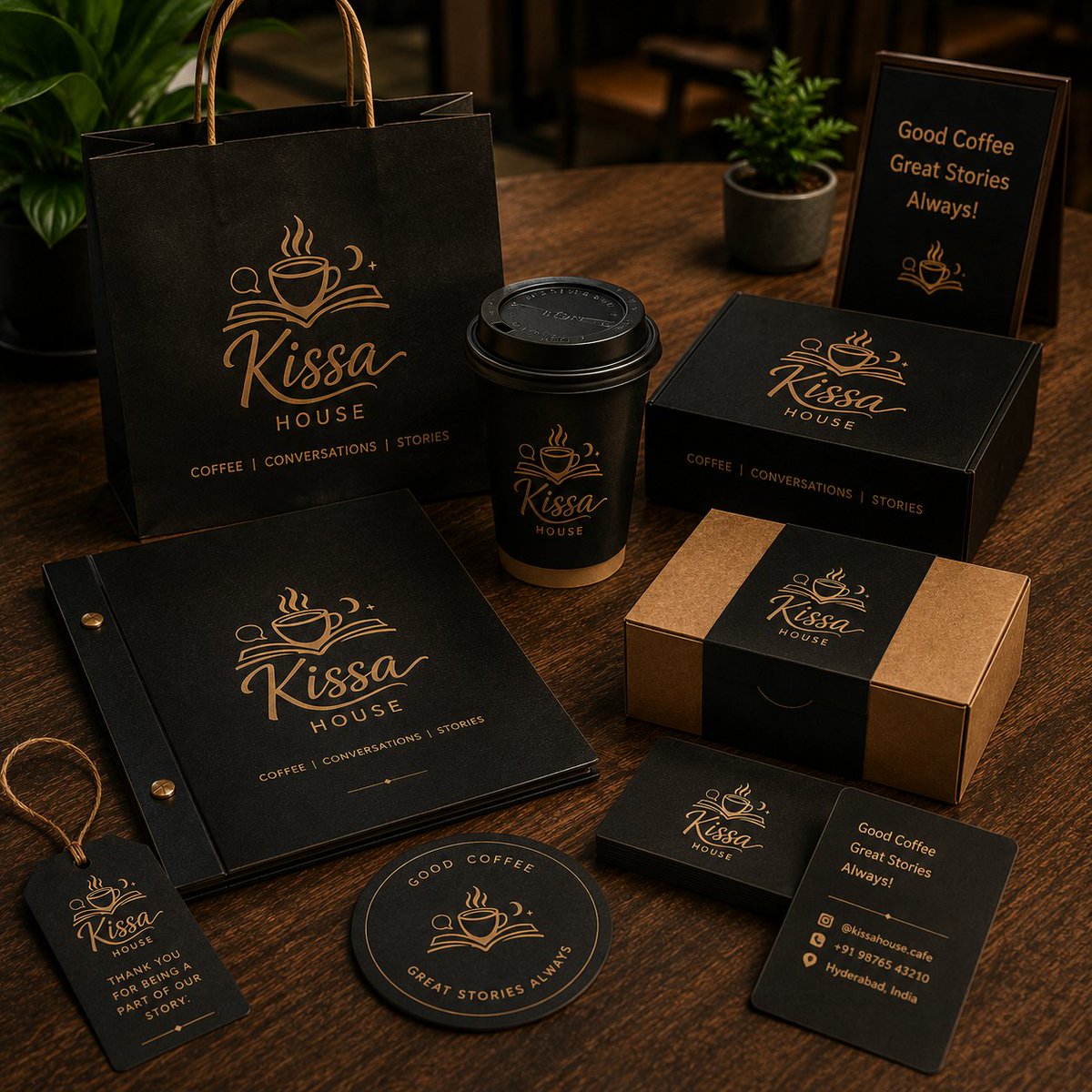 designersstudi4's tweet photo. Good coffee deserves a brand people remember. ☕

We crafted the Kissa House identity across its logo, packaging, signage and café experience, inspired by coffee, conversations and stories.

Designed by Designers Studio.

#LogoDesign #BrandIdentity #DesignersStudio https://t.co/8VdNVnX5HZ