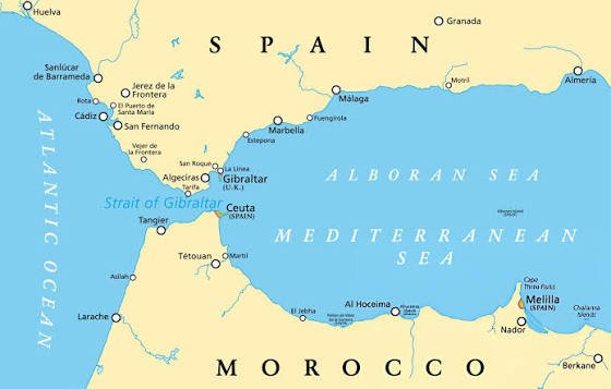 Daniel51495076's tweet photo. @Con_Tomlinson To be fair Ceuta is still in North Africa https://t.co/3GPKuFxgX1