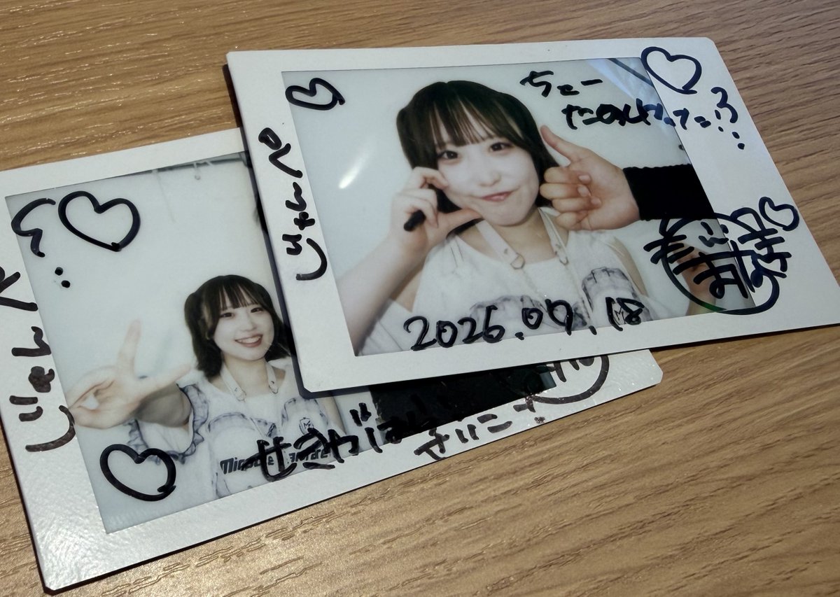 junpe_SxS's tweet photo. 恋白(れんぱく)まりなさん呼びが定着していて私happyくん✌︎('ω'✌︎ )
#関ケ原唄姫合戦2026 https://t.co/rtupRxenGe