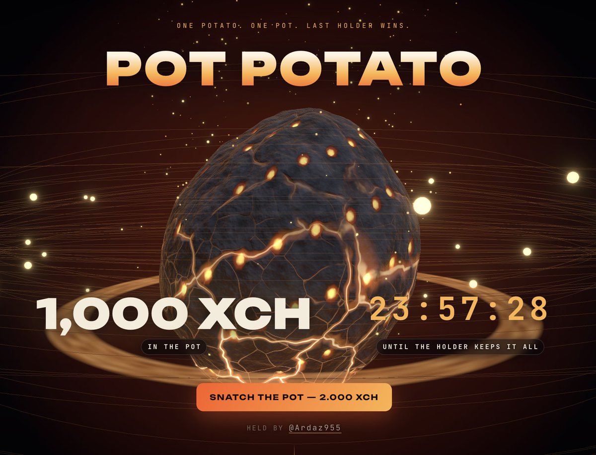 hadamcik's tweet photo. Congratulations @PotPotatoXYZ on hitting 4 digits! https://t.co/fE0DjDUpyg