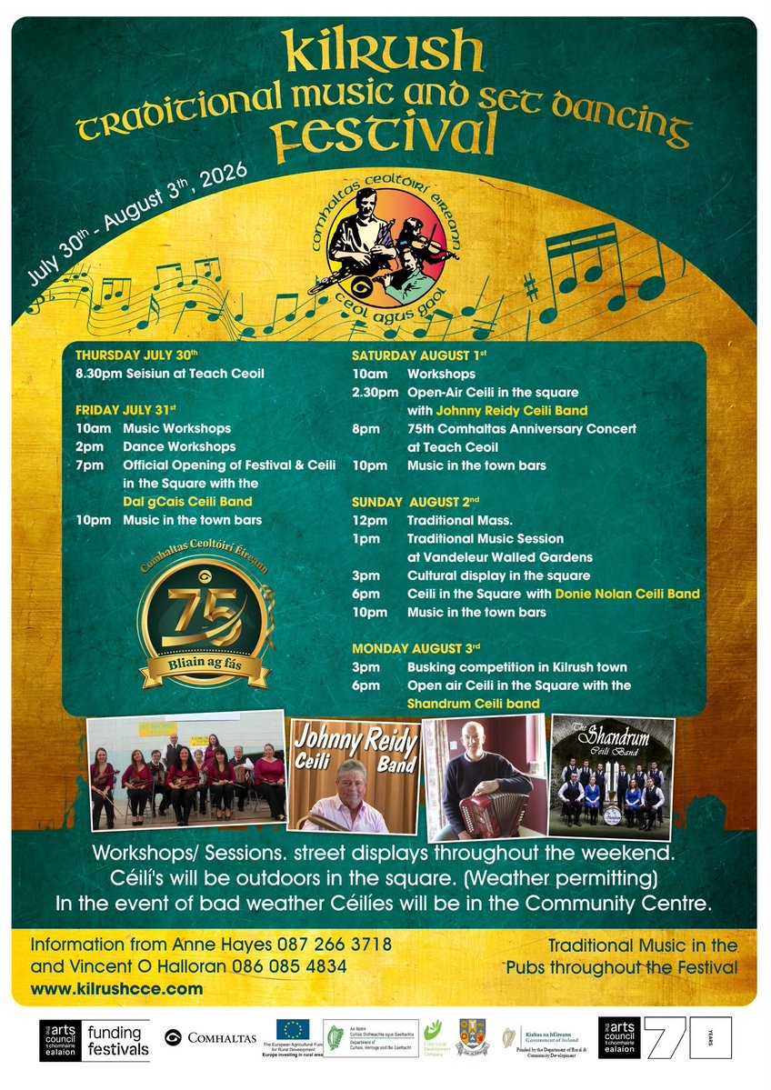 AontuClare's tweet photo. We have three festivals and one agricultural show in West Clare this weekend! Well done to all the organisers !!! https://t.co/P9IbGsrcjU