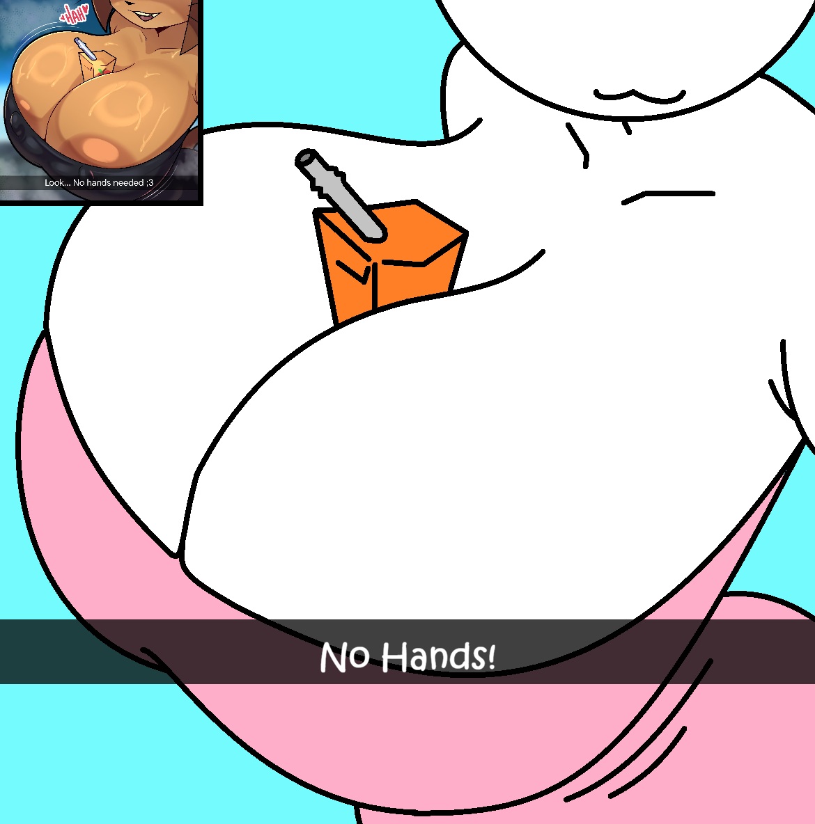 ev0lutionare's tweet photo. [Angelica] No Hands! https://t.co/9jbAe4i5Dn