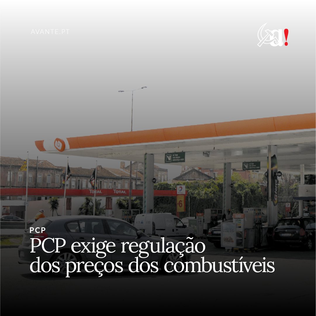 pcp_pt's tweet photo. As grandes petrolíferas aproveitam as subidas consecutivas dos preços para aumentarem os lucros e o Governo é conivente com esta situação.
👉 Lê aqui: https://t.co/WXEVHUIkce
🗞 Assina o Avante! — https://t.co/w8NuFpi9KQ https://t.co/sCQ8lBSMlf