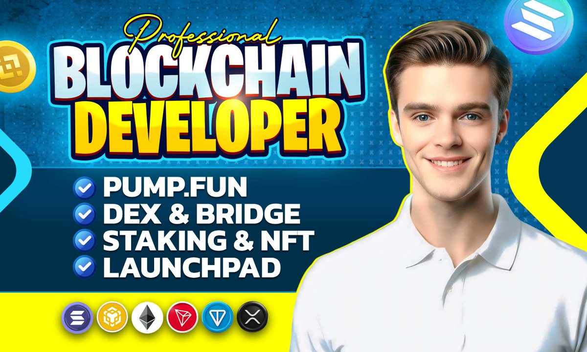 ruposhamin's tweet photo. Are you looking for professional Blockchain Developer? Hire and deploy full-stack blockchain developer with 5+ years of experience building secure, scalable, and high-performance Web3 solutions.
Check the services details: https://t.co/1ipOnzh61r
#blockchaindeveloper #dex #NFT https://t.co/guSNyFjqXM