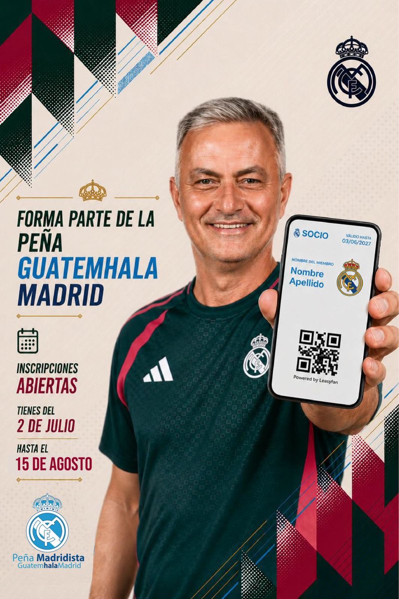 GuateHalaMadrid's tweet photo. Acompáñanos…!!! https://t.co/XEsswRDLSW
