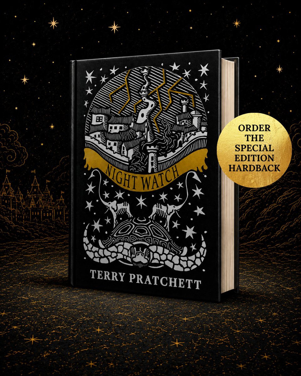 PratchettOnline's tweet photo. A new special edition of Night Watch will be published with an award-winning cover from Joe Bundock https://t.co/xqc8pJrSbU https://t.co/flWEh3pz19