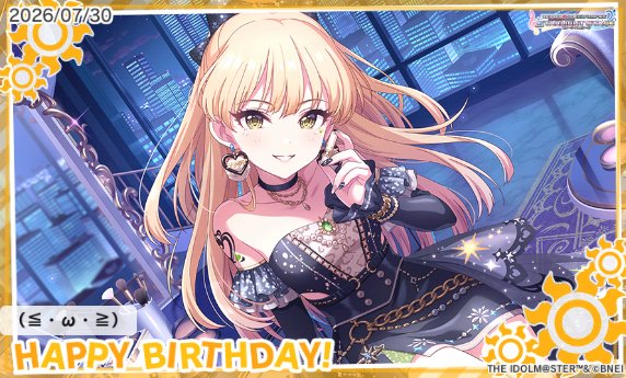 etopot's tweet photo. (*≦・ω・≧)誕生日おめでとう！　　
#デレステ
#城ヶ崎莉嘉生誕祭2026 
#バンドリ
#北沢はぐみ生誕祭2026 
#D4DJ
#水島茉莉花生誕祭2026 https://t.co/d6JzkuKA17