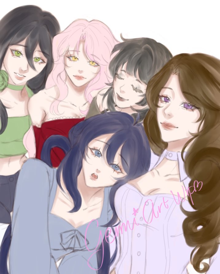 gemidoesrt's tweet photo. Final progress tonight ~ (˶ᵔ ᵕ ᵔ˶) ‹𝟹 I’ll see y’all tomorrow 🤍
.
.
#artwt #artwip #artmootsㅤㅤㅤㅤ https://t.co/dvudJYx6JN
