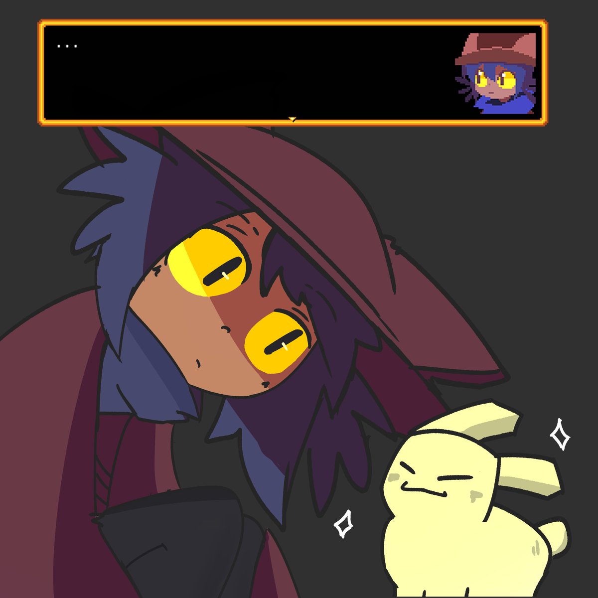 Memeko235's tweet photo. gubby 
#OneshotGame https://t.co/rG8Ye2IX4u