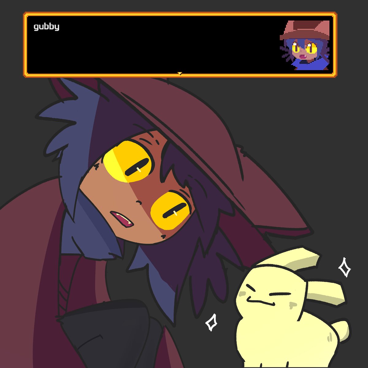 Memeko235's tweet photo. gubby 
#OneshotGame https://t.co/rG8Ye2IX4u