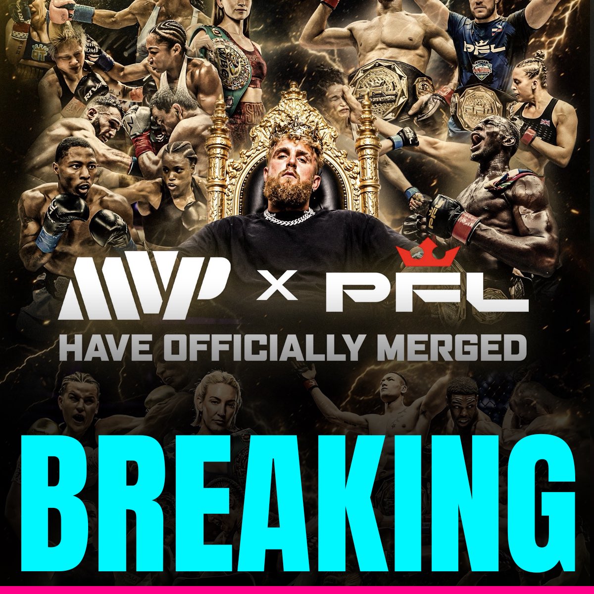 Solo_MMA's tweet photo. Con las noticias que se despierta uno. Resulta que PFL dejará de existir para fusionarse con la empresa de Jake Paul MVP MMA, ahora operarán como una nueva compañía. Había muchos rumores del estado financiero de PFL. https://t.co/GVMitVC8qZ