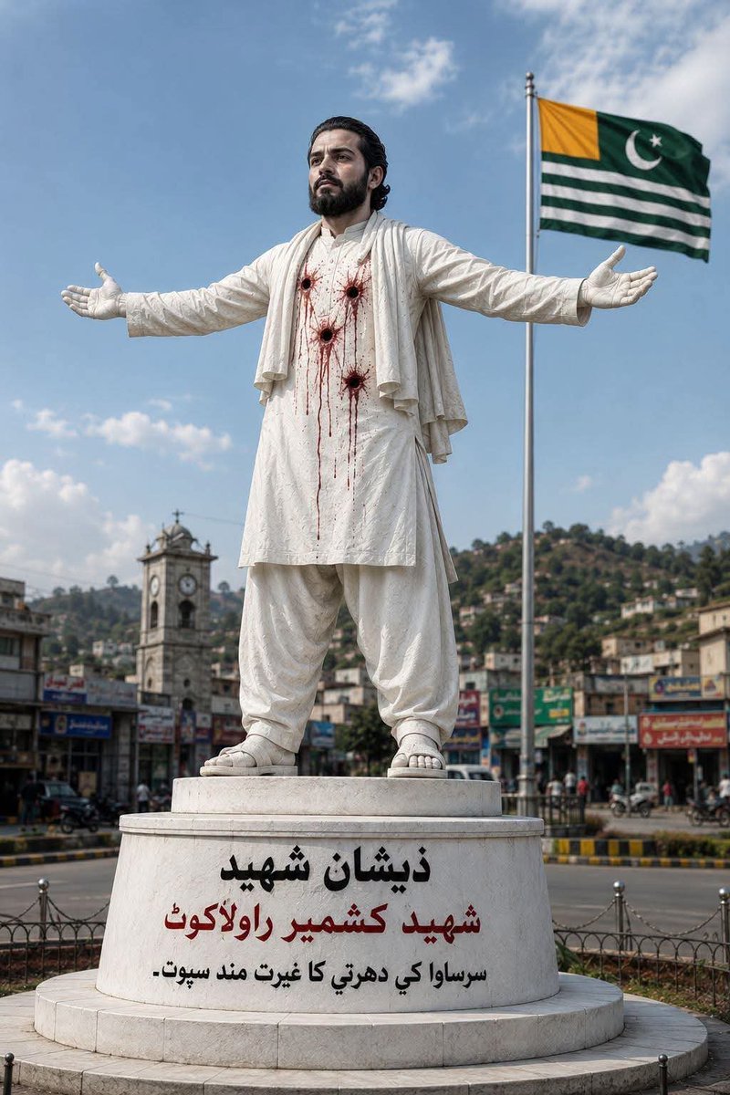 My_Hero_Ali's tweet photo. سرساوہ کی دھرتی کا شہید بیٹا ذیشان
اللہ پاک درجات بلند فرمائے اجر عظیم عطا فرمائے ان کی گولیاں ختم ہوجائیں گی نوجوانوں کے سینے ختم نہیں ہوں گے
#StopKillingInKashmir
#StandWithKashmir
#humanrights
#unofficial
#RightsMovementAJK
#Bbcnews
#DWNews
#France24
#CNNInternational https://t.co/0d4uNYde1u