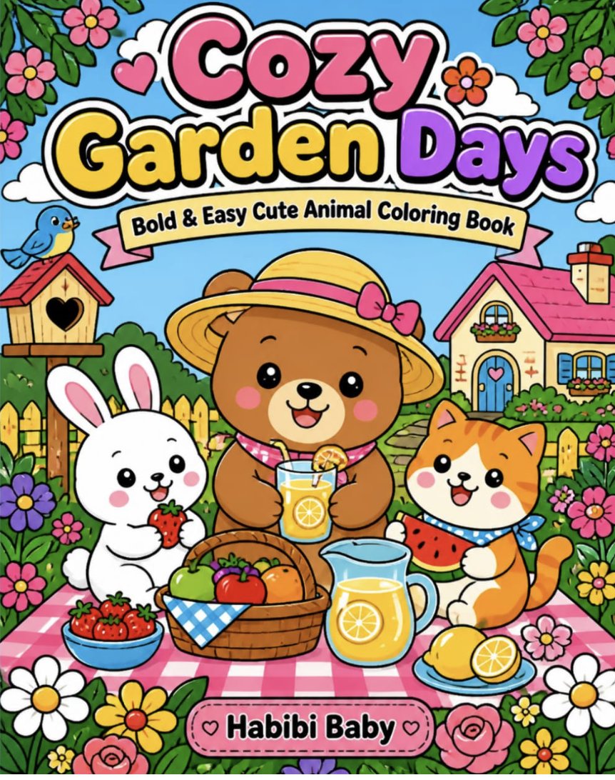 pandacutie2105's tweet photo. https://t.co/vN3Fy3E53a
🌸 Escape into a cozy garden full of adorable animals and relaxing scenes. Bold &amp; easy coloring for everyone! 🐻Available on Amazon.
#ColoringBook #AdultColoring #BoldAndEasy #CozyColoring #ColoringCommunity #CozyVibes #CuteAnimals #StressRelief #Relaxing https://t.co/enPjfquJ8u